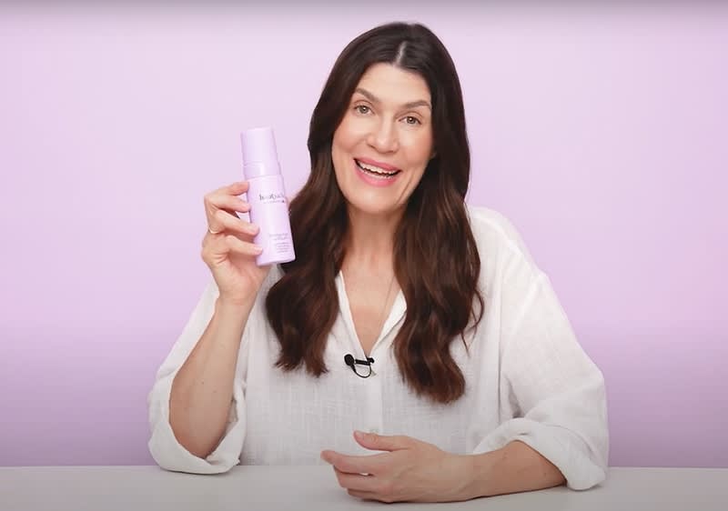 Der Reinigungsschaum von hautsache