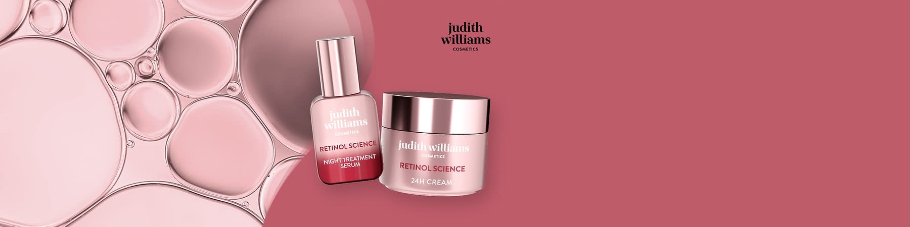 Retinol-Creme und Augencreme von Judith Williams