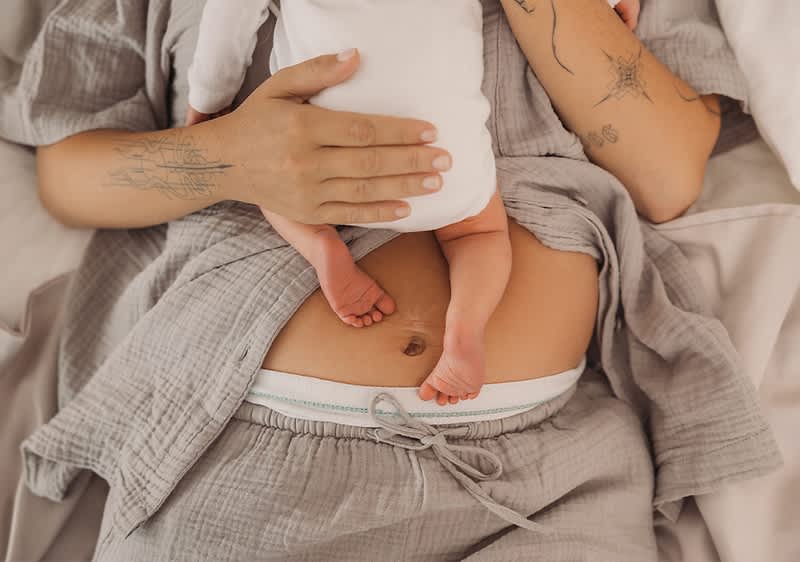 Dein Körper nach der Geburt