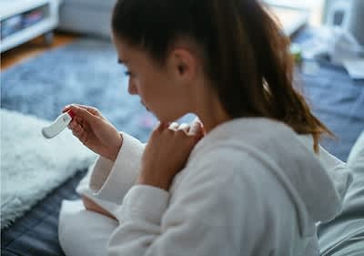 Umgang negativer Schwangerschaftstest