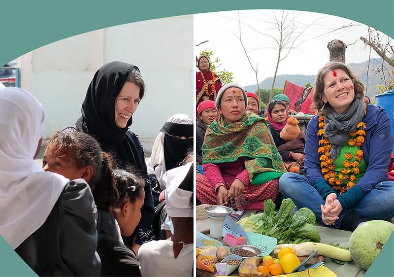 Menschen bei einer Versammlung