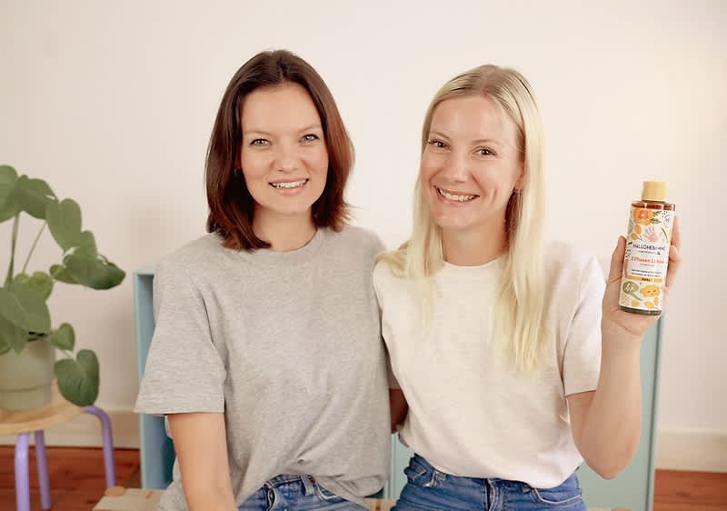 HALLOHEBAMME - Anwendungsvideo 2 Phasenlotion