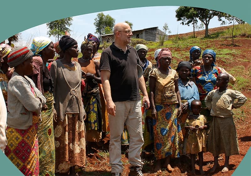 Gruppe von Menschen im Freien