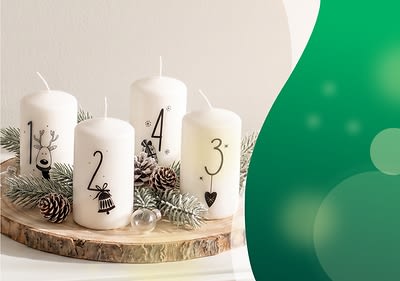 Advents- & Weihnachtskerzen für Dein Zuhause 🕯️