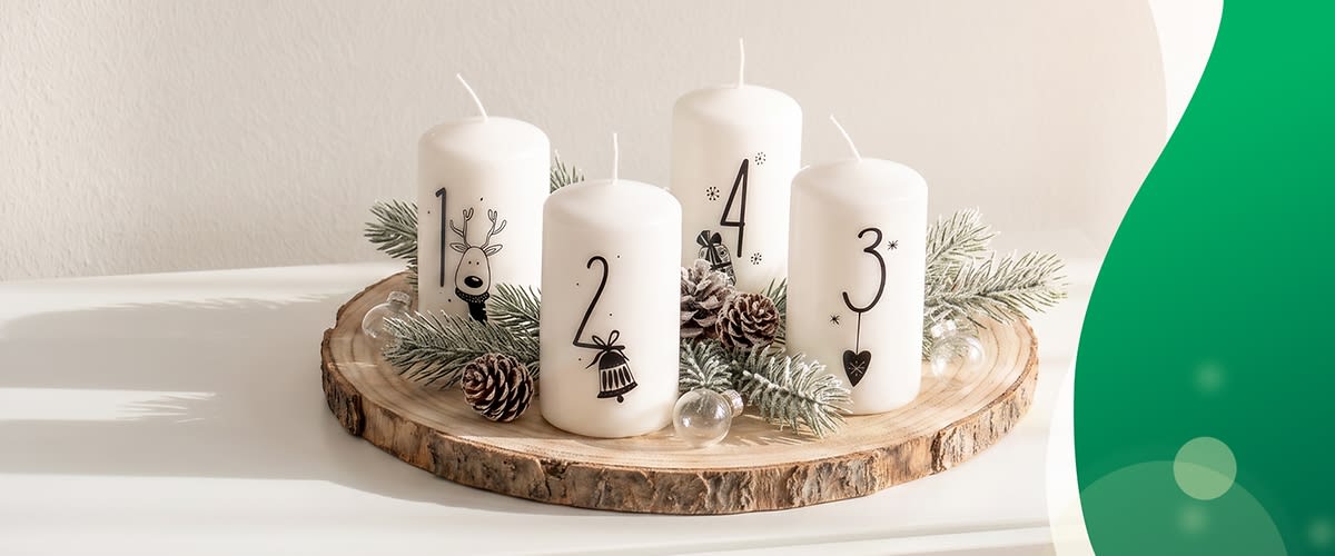 Advents- & Weihnachtskerzen für Dein Zuhause 🕯️