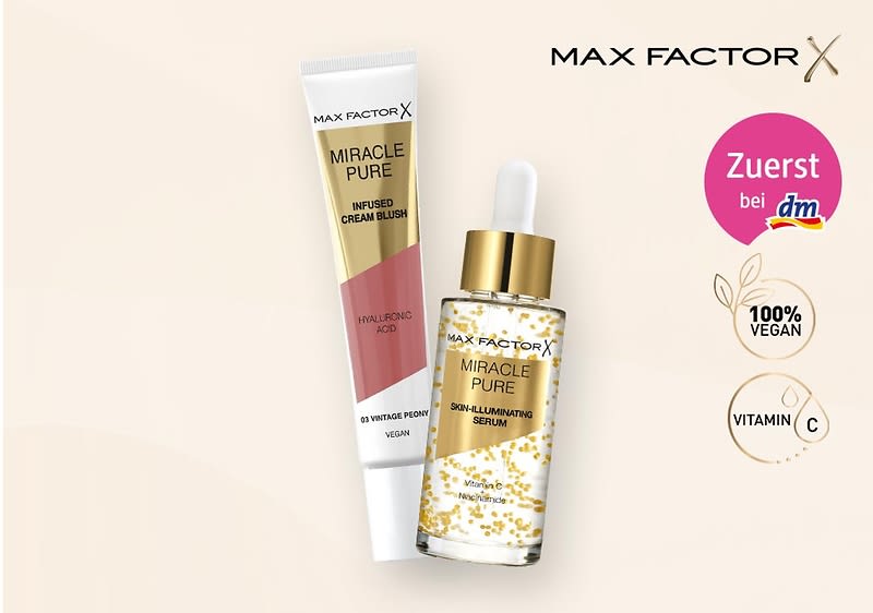 Max Factor Miracle Pure Produkte