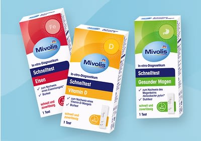 Mivolis Schnelltests Marken-Highlight