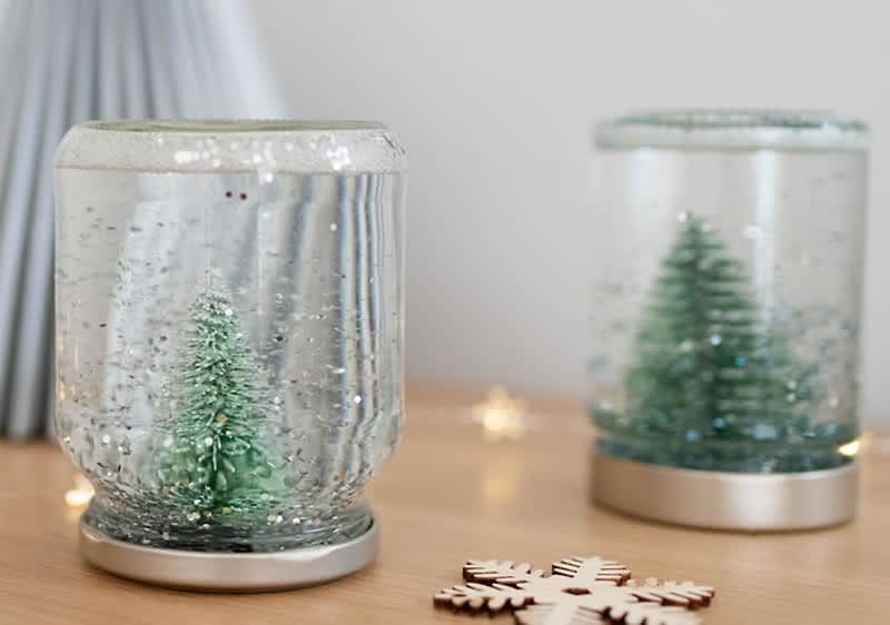 Schneekugeln selber machen