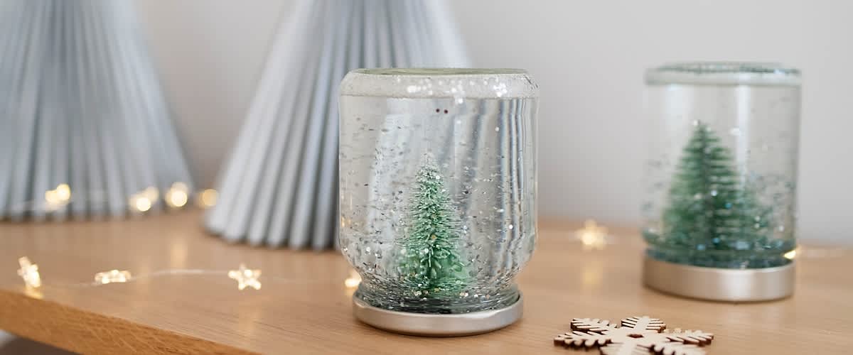 Schneekugeln selber machen