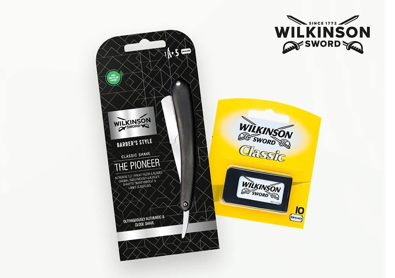 Wilkinson Sword Rasiermesser in Verpackung