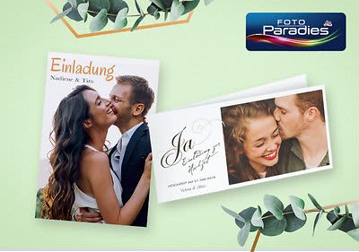 Hochzeitseinladungen gestalten