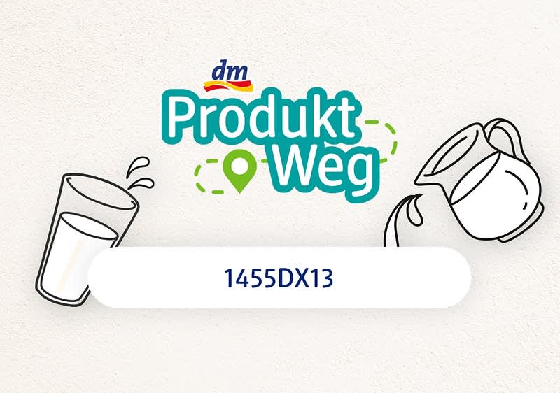 Produktweg-Logo mit Milchglas und Kanne