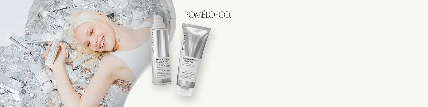 Zwei Haarpflegeprodukte von Pomelo+Co.