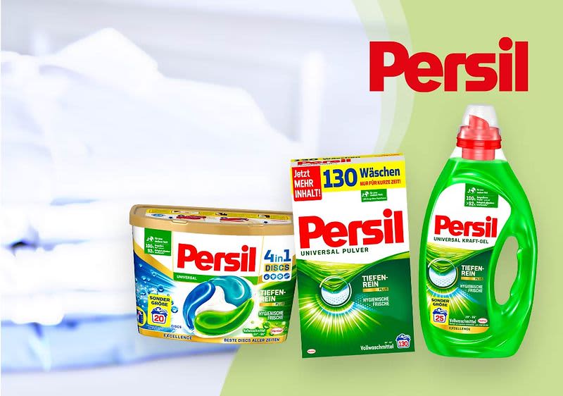 Entdecke Persil Tiefenrein.