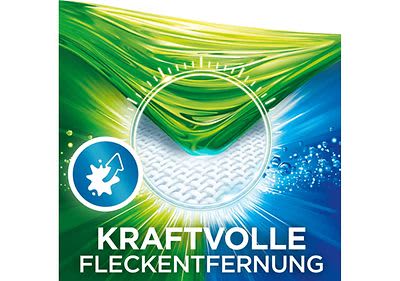 Persil Tiefenrein bietet kraftvolle Fleckentfernung.