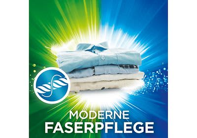 Persil Tiefenrein bietet moderne Faserpflege.