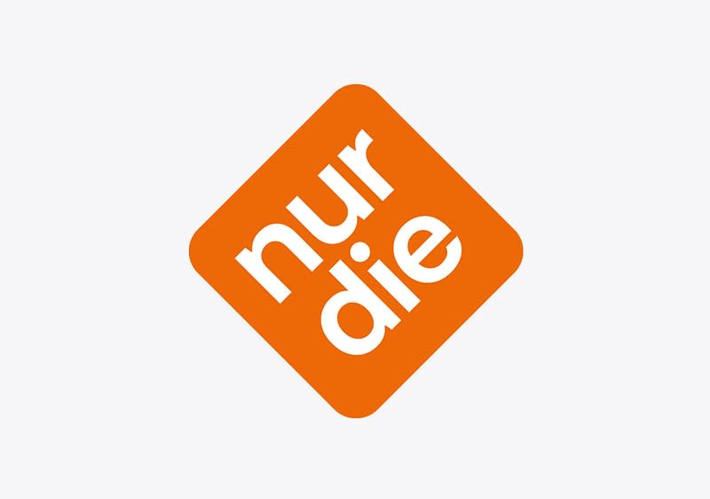 Logo der Marke nur die