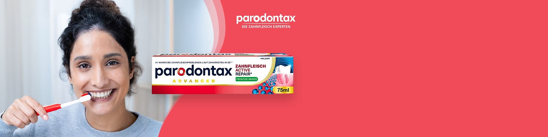 parodontax Bühne allgemein