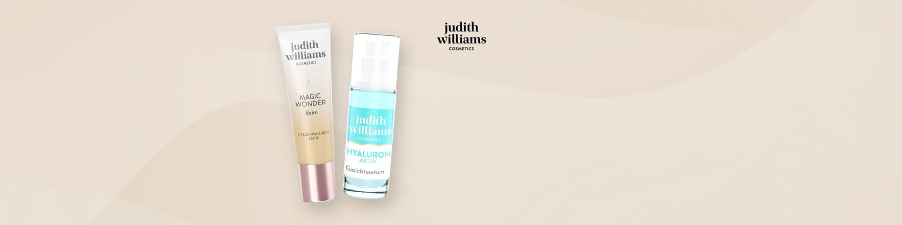 Zwei Judith Williams Kosmetikprodukte