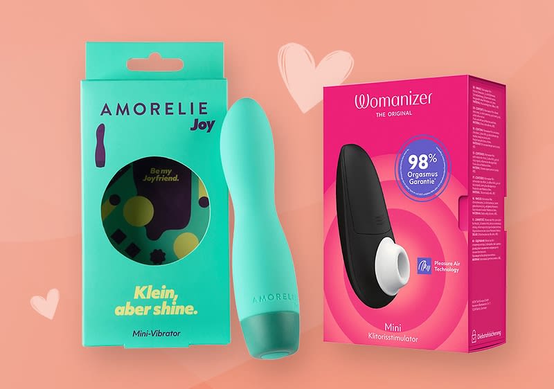 Zwei Sextoys als Geschenk zum Valentinstag