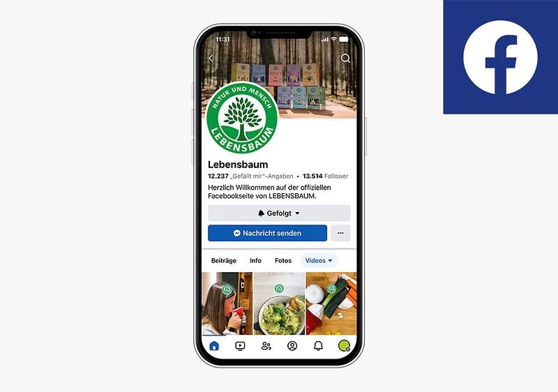 Bei Facebook findest Du interessante Neuigkeiten von MARKE.