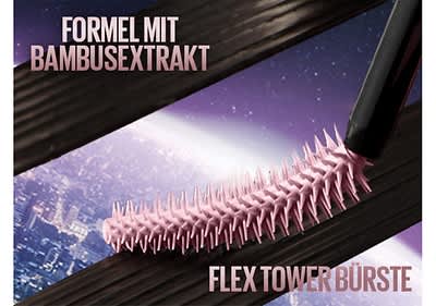 Mascara-Bürste mit Bambusextrakt-Formel