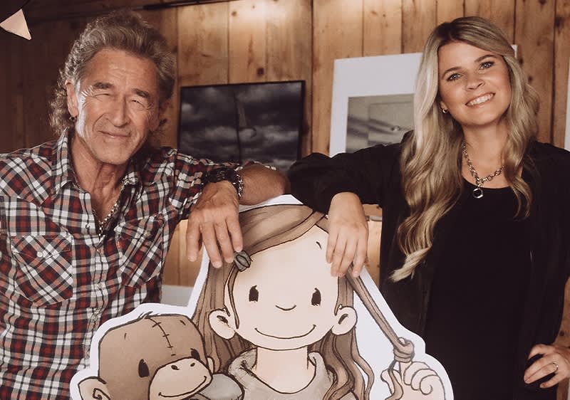 Peter Maffay und Hendrikje Balsmeyer mit Anouk
