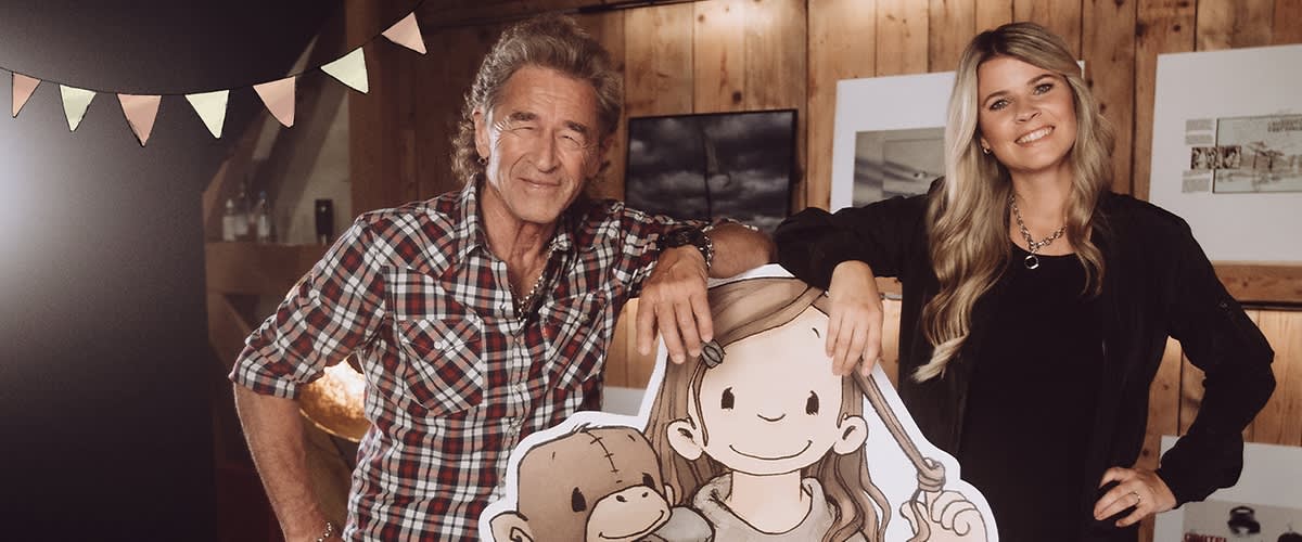 Peter Maffay und Hendrikje Balsmeyer mit Anouk