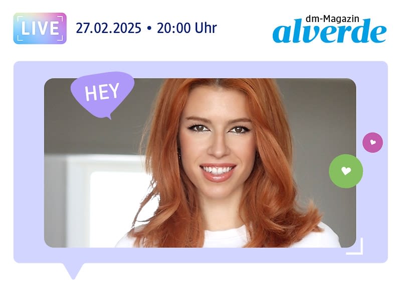 27.02.2025, 20:00 Uhr: alverde-Inspirationstalk mit Sophie Lauenroth