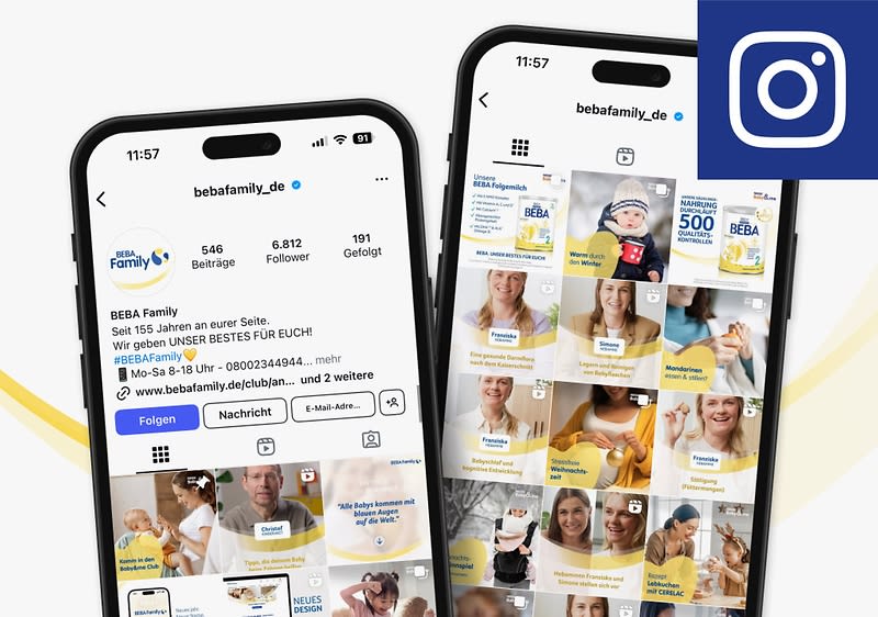 Nestlé BEBA auf Instagram entdecken