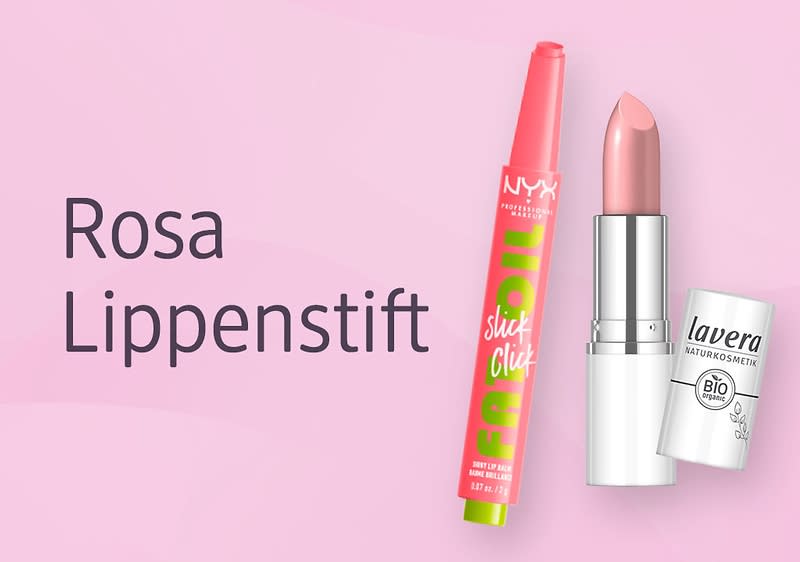 Rosa Lippenstift