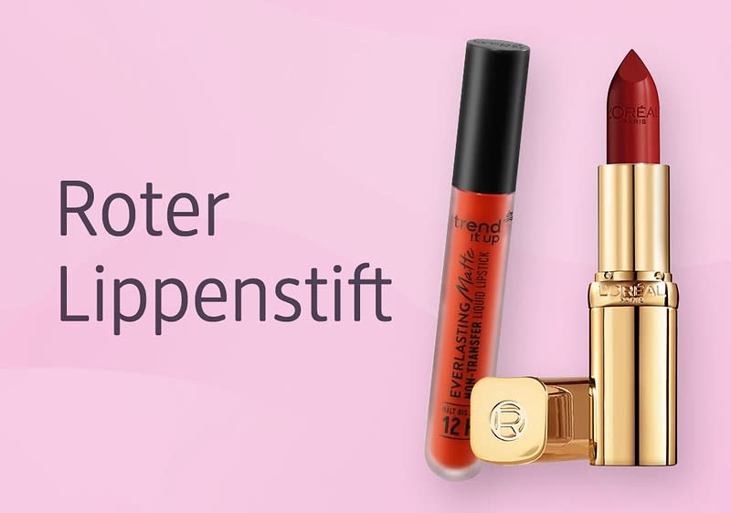Roter Lippenstift
