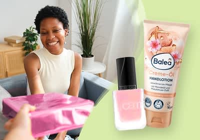 Pflege und Parfum Bühne
