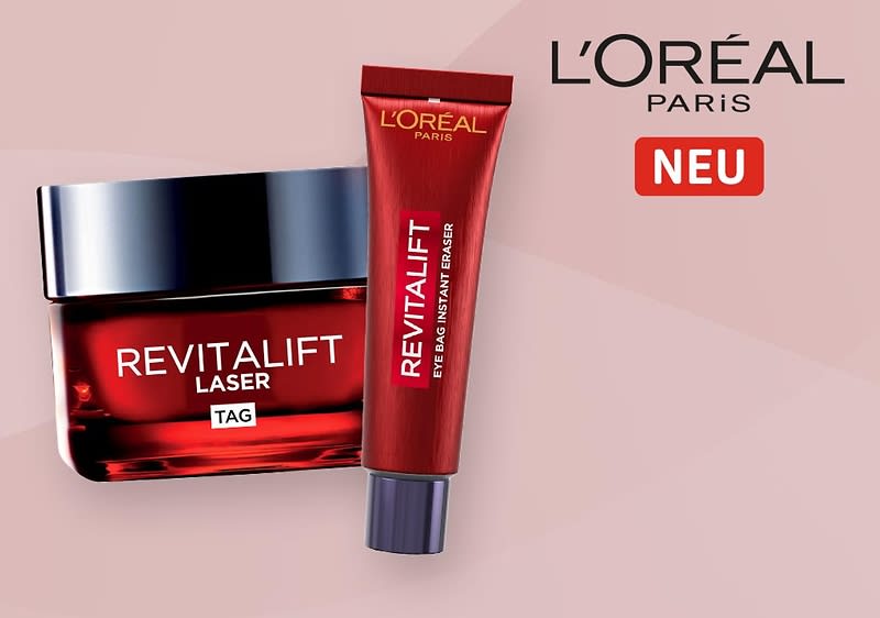 L'Oréal Revitalift Laser Serum und Creme