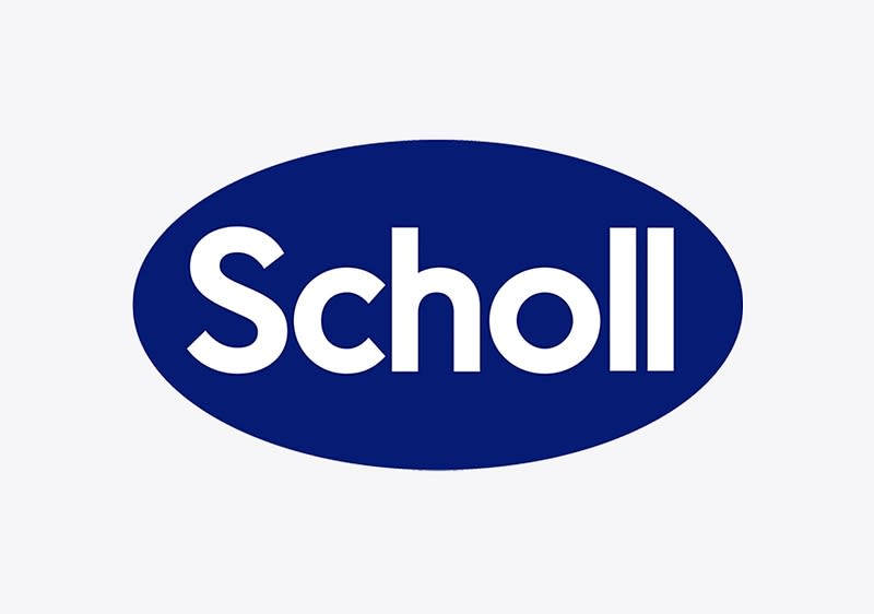 Scholl-Logo in Blau und Gelb