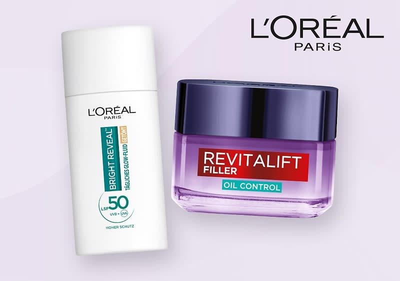 L'Oréal Paris Hautpflegeprodukte im Bild