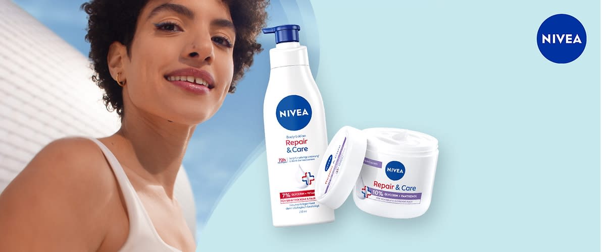 Nivea Repair & Care Lotion und Creme