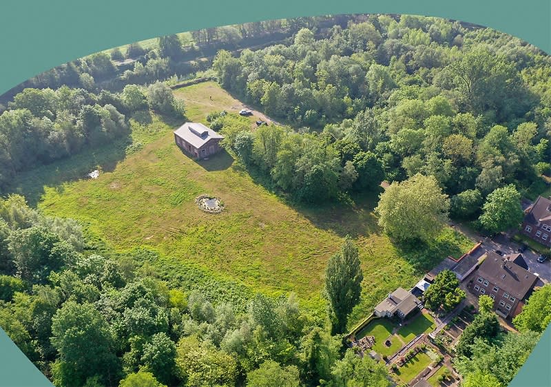 Das Reservat Ewald 5 von oben