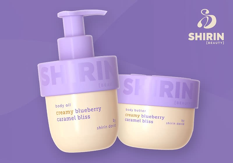 Zwei Shirin Beauty Körperpflegeprodukte