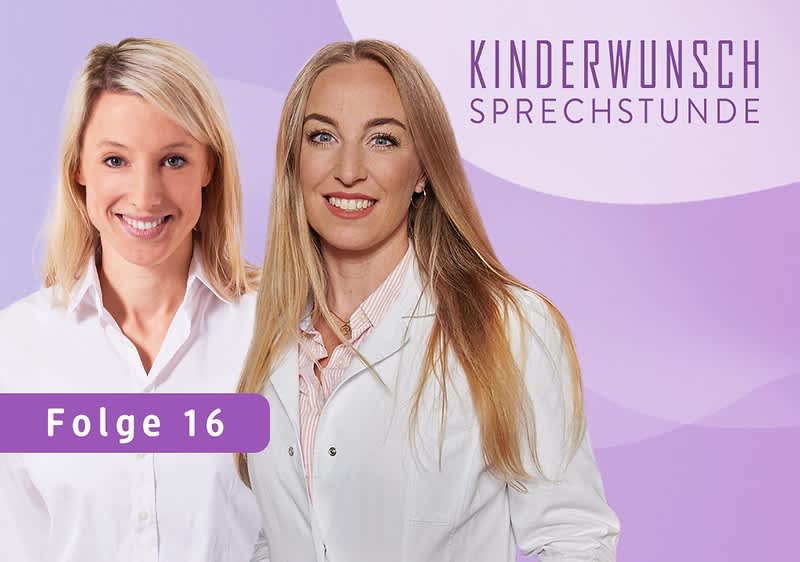 Zwei Frauen in Arztkitteln, Kinderwunsch Sprechstunde