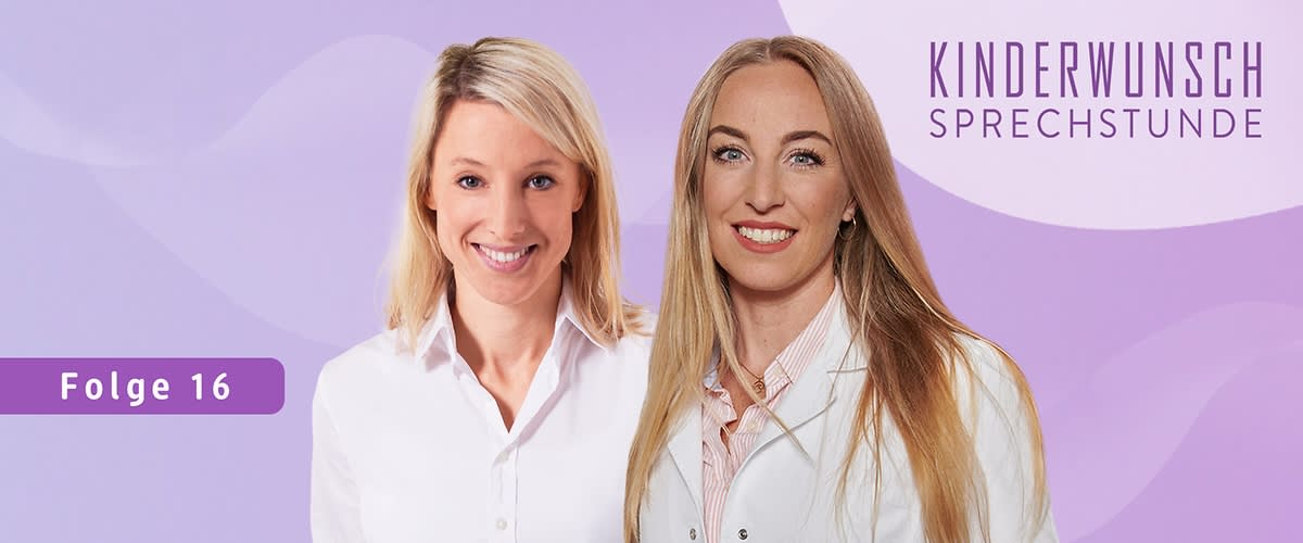 Zwei Frauen in Arztkitteln, Kinderwunsch Sprechstunde