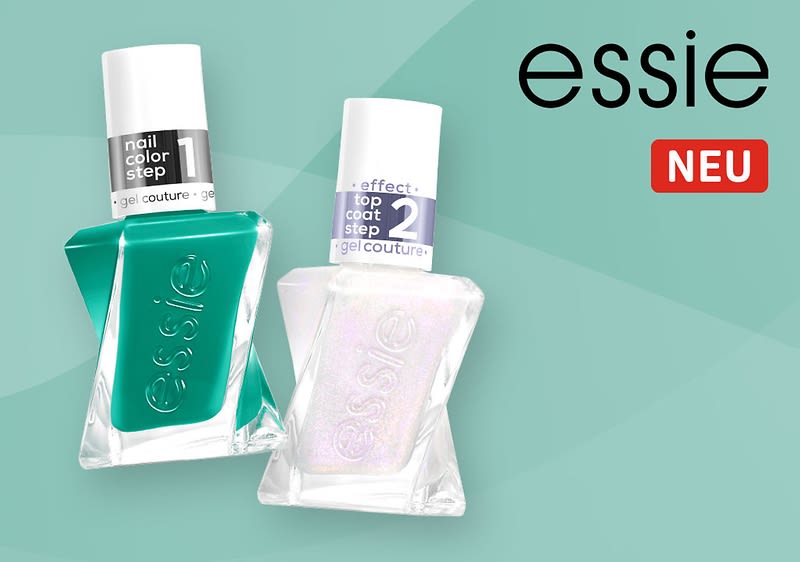 Zwei Essie Nagellackflaschen