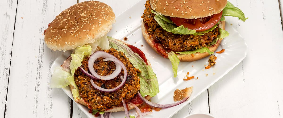 Burger mit Quinoa Rezept