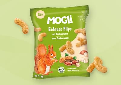 Erdnuss Flips Verpackung von MOGLi