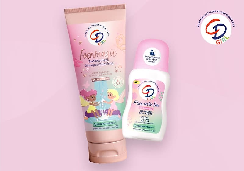 Duschgel und Deo für Kinder