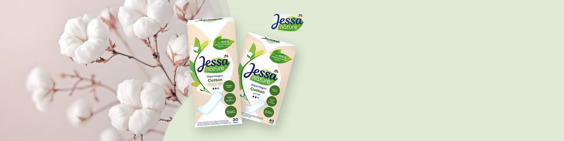 Jessa Slipeinlagen nature Marken-Highlight