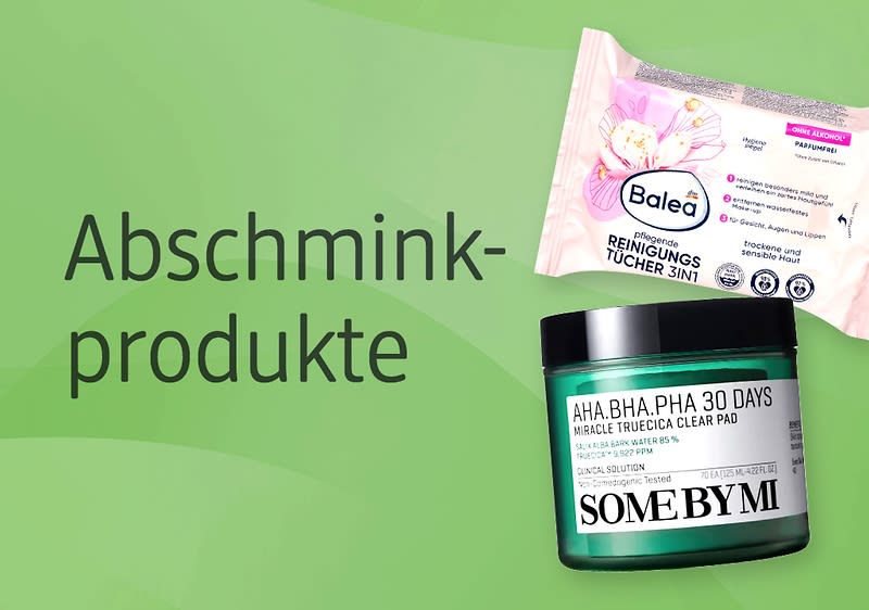 Abschminkprodukte
