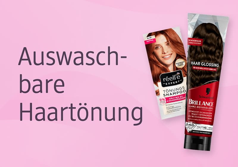 Auswaschbare Haartönung Teaserbild