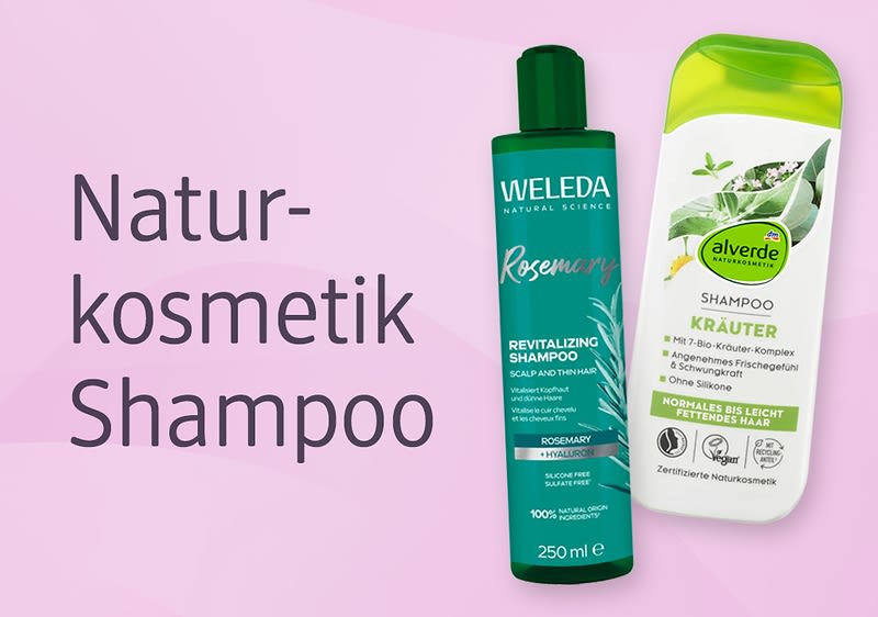 Teaserbild Naturksometik Shampoo