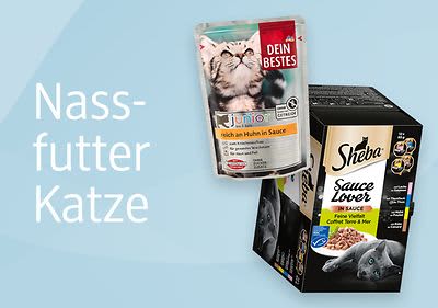 Nassfutter für die Katze